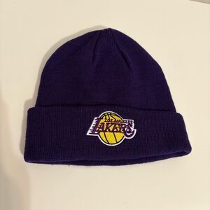 Purple Los Angeles Lakers Fan Favorite NBA Beanie Hat